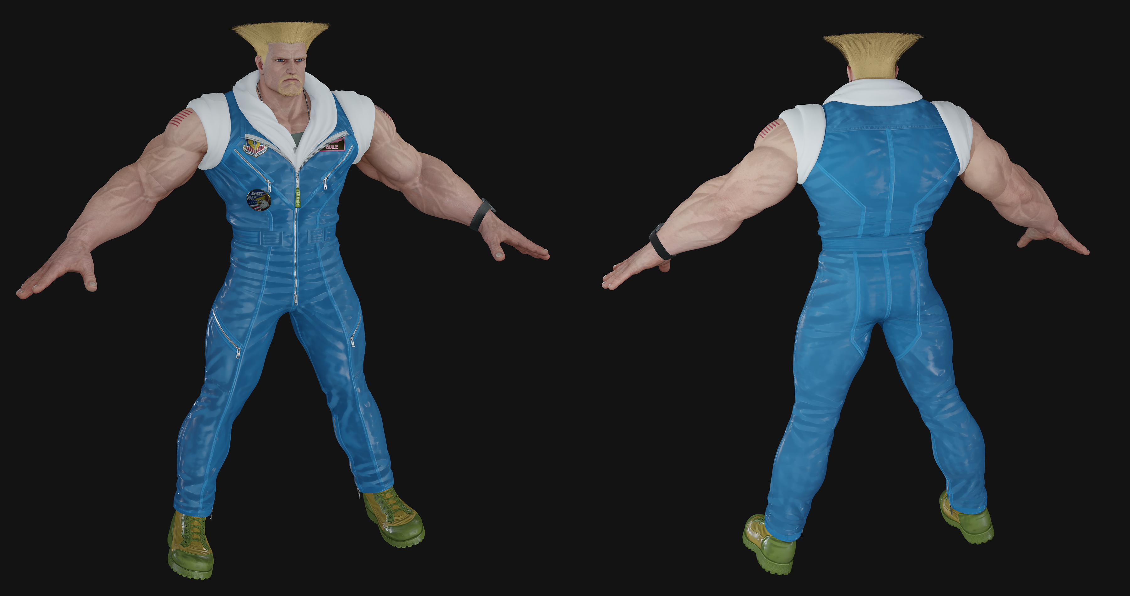 Street Fighter VI - Guile (S1) by WhiteMageSunny on DeviantArt