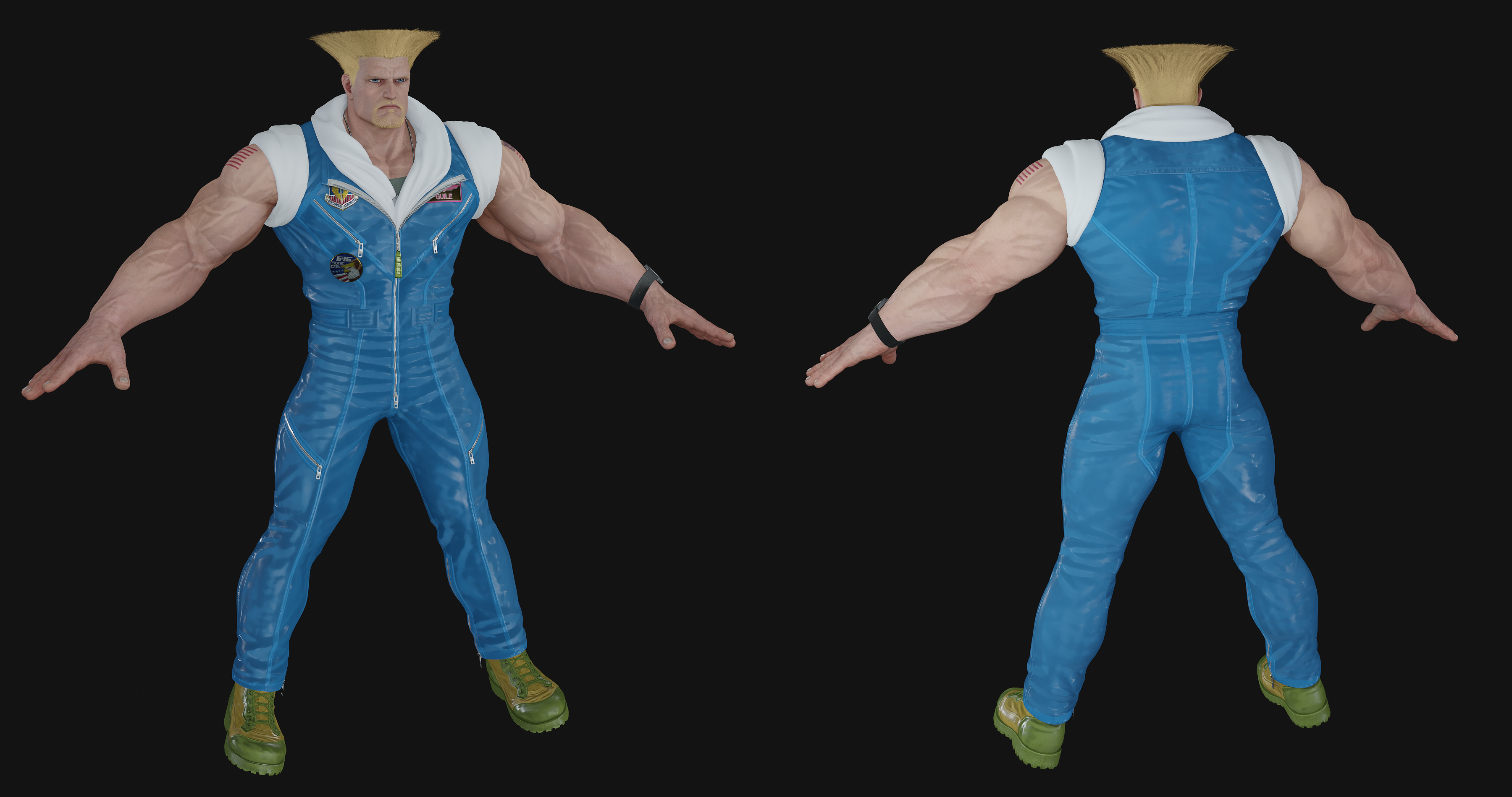 Street Fighter V - Blanka pose animations by Quake332 on DeviantArt