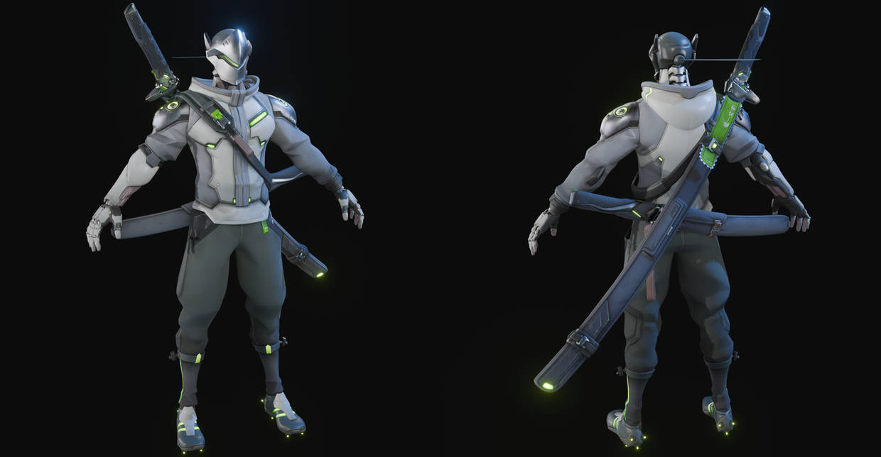 Genji Rig Overwatch 2 - Genji for Blender 4.x by WhiteMageSunny on DeviantArt