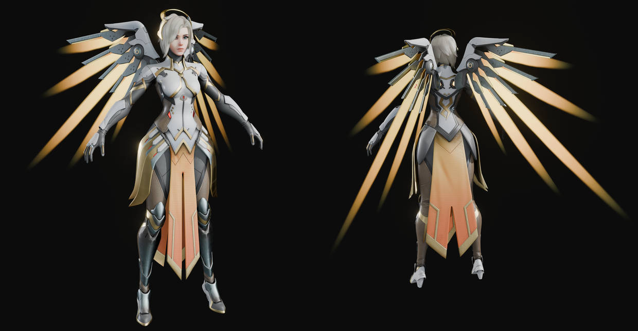 Overwatch 2 - Mercy by WhiteMageSunny on DeviantArt
