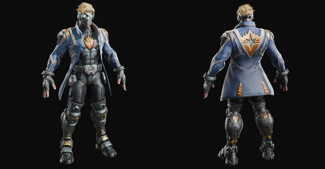 Marvel Rivals Blender Rig Marvel Rivals - Star Lord by WhiteMageSunny on DeviantArt