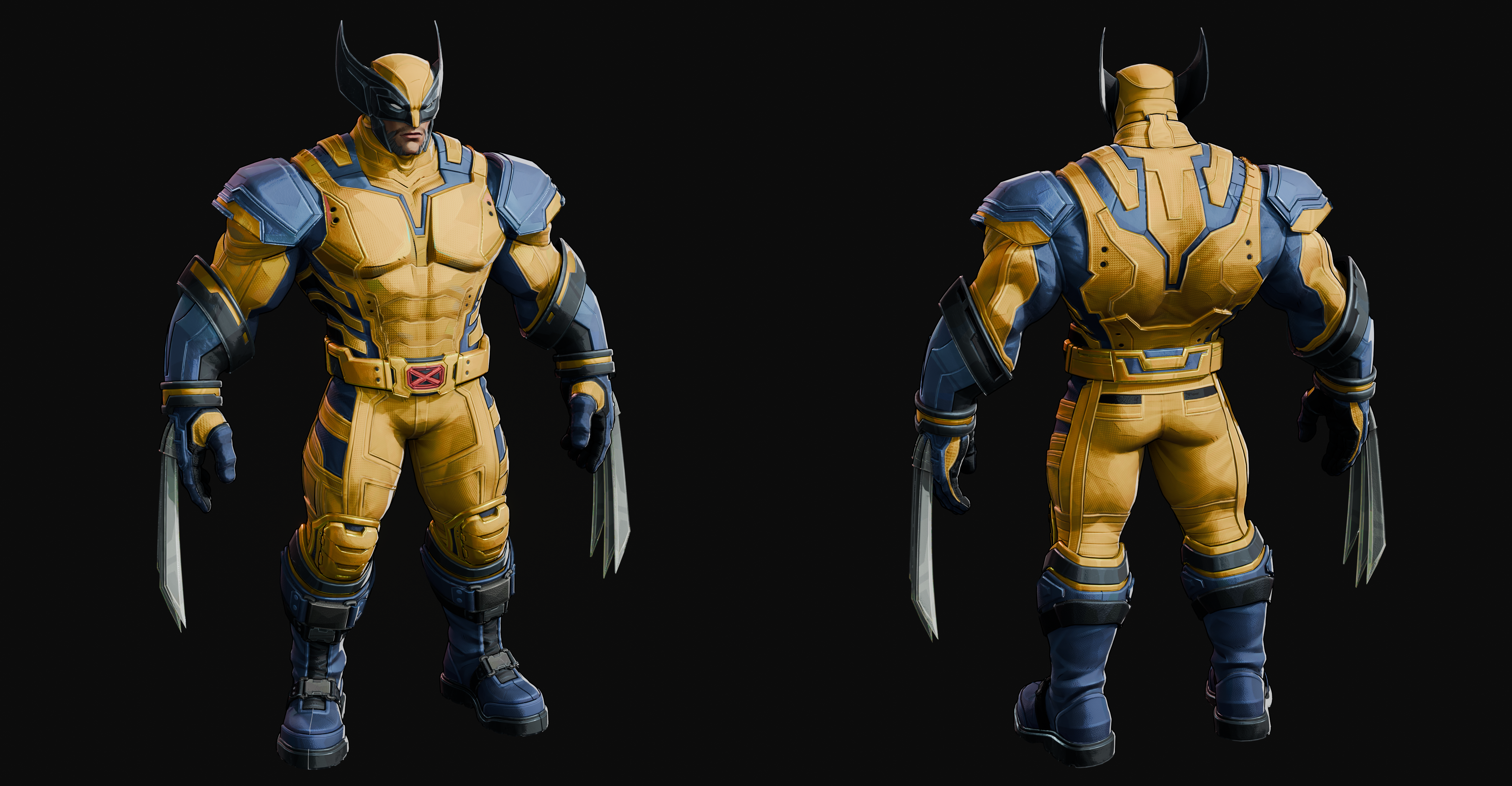 Wolverine High Poly Rivals Marvel Rivals - Wolverine (Deadpool and Wolverine) by WhiteMageSunny on ...