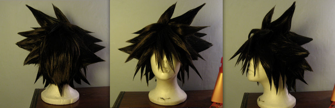 Sora Wig Kingdom Hearts II