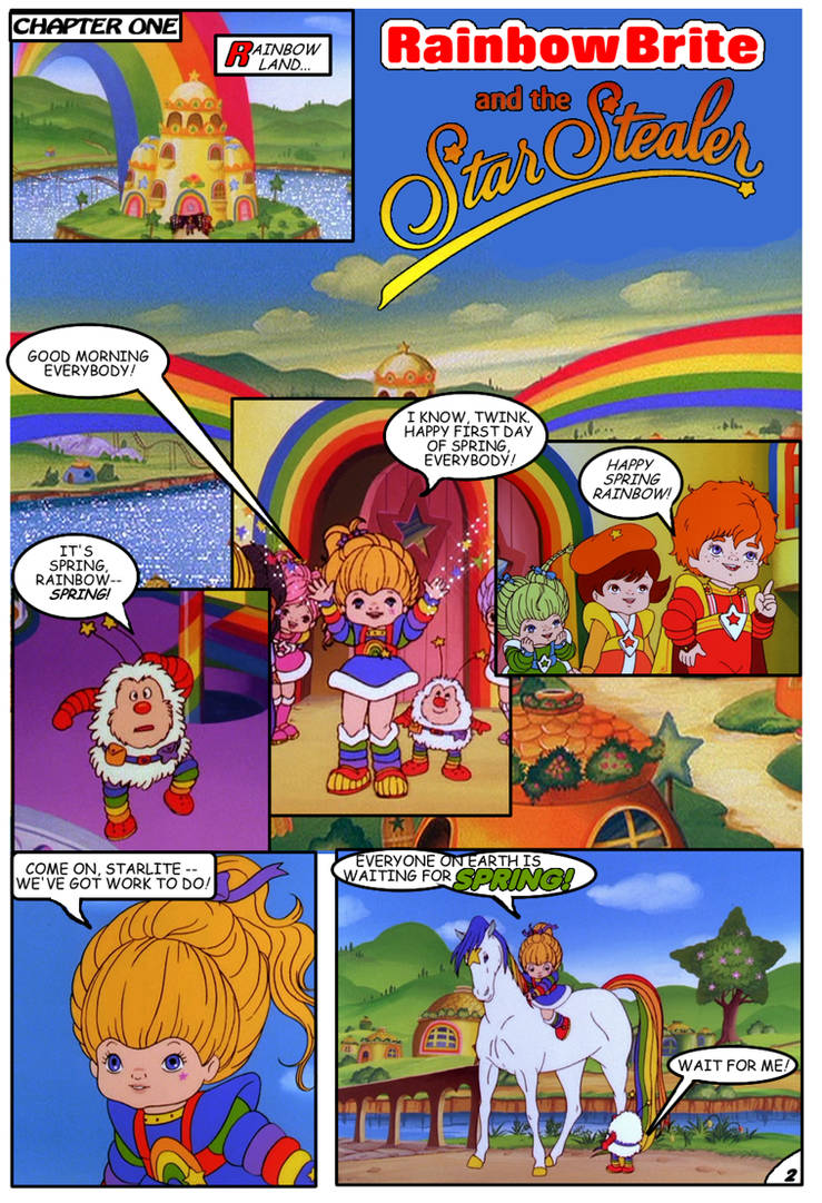 Rainbow Brite and the Star Stealer Comic Remake 2 by RainbowBriteCo on