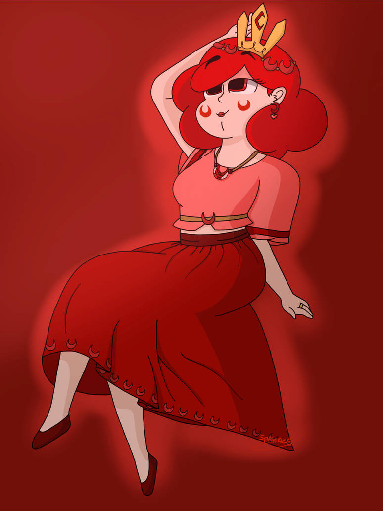 Febe Goddess Of The Moons by SprinkleDatScribble on DeviantArt