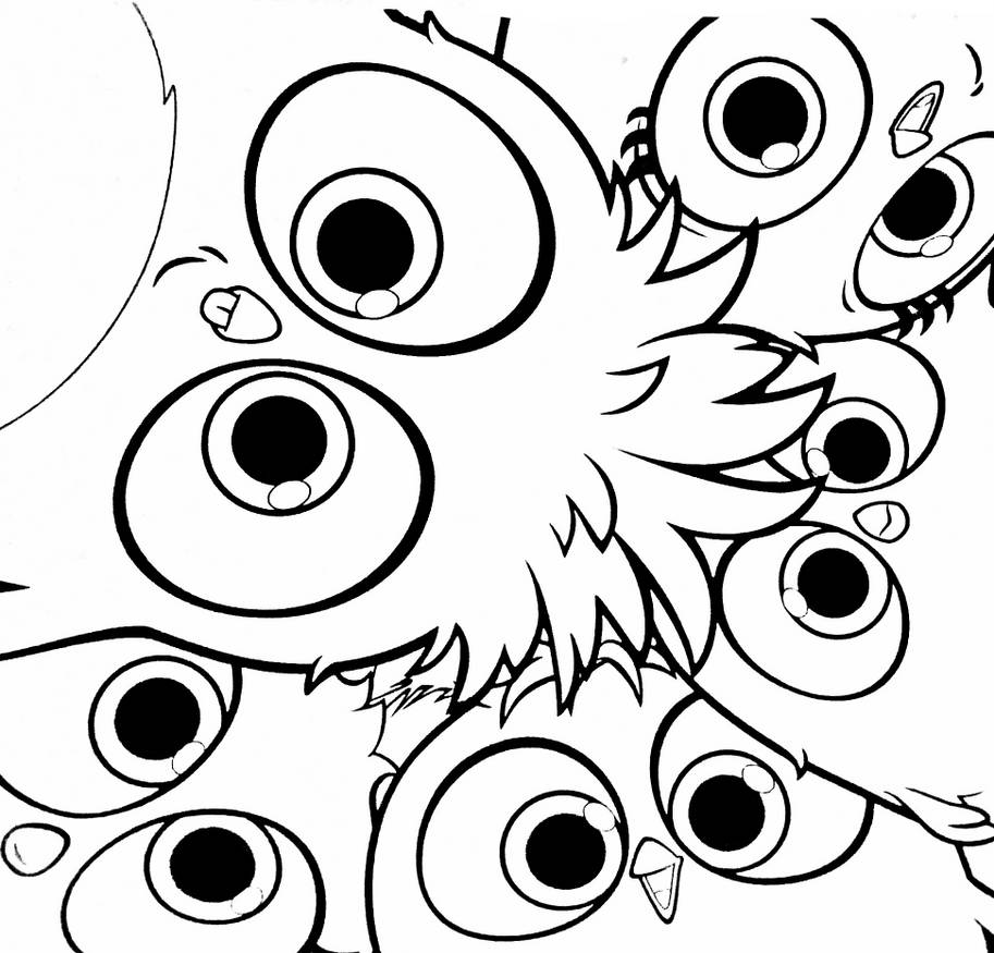 410 Angry Birds Hatchlings Coloring Pages Images 410 Angry Birds Hatchlings Coloring Pages Images