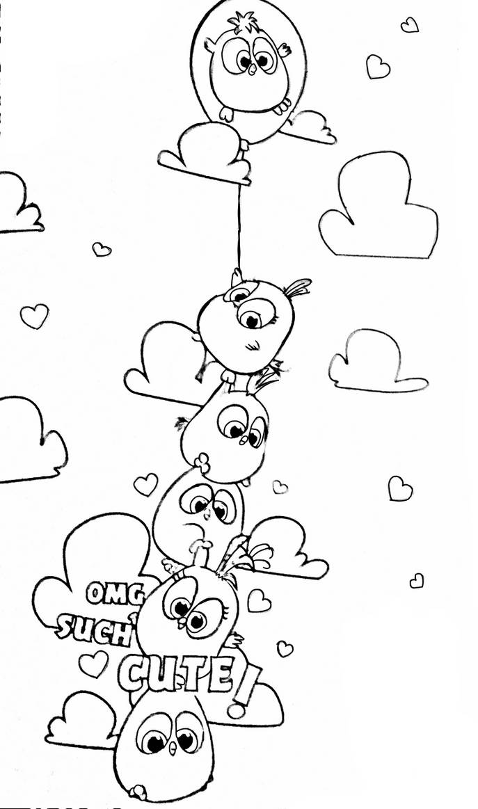 410 Angry Birds Hatchlings Coloring Pages Images 410 Angry Birds Hatchlings Coloring Pages Images