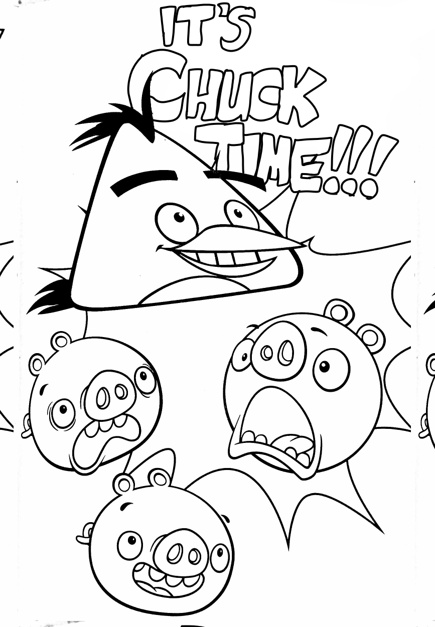 Angry Birds Bubbles Coloring Pages - Get Coloring Pages