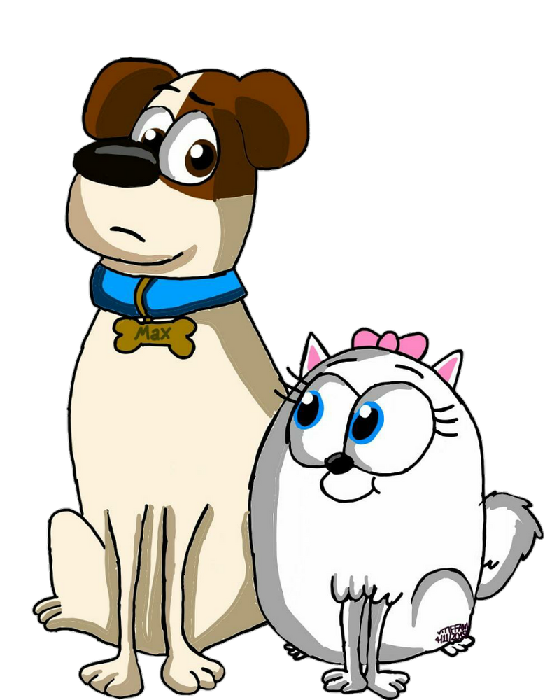 The Secret Life of Pets Max and Gidget by ANGRYBIRDSTIFF on DeviantArt