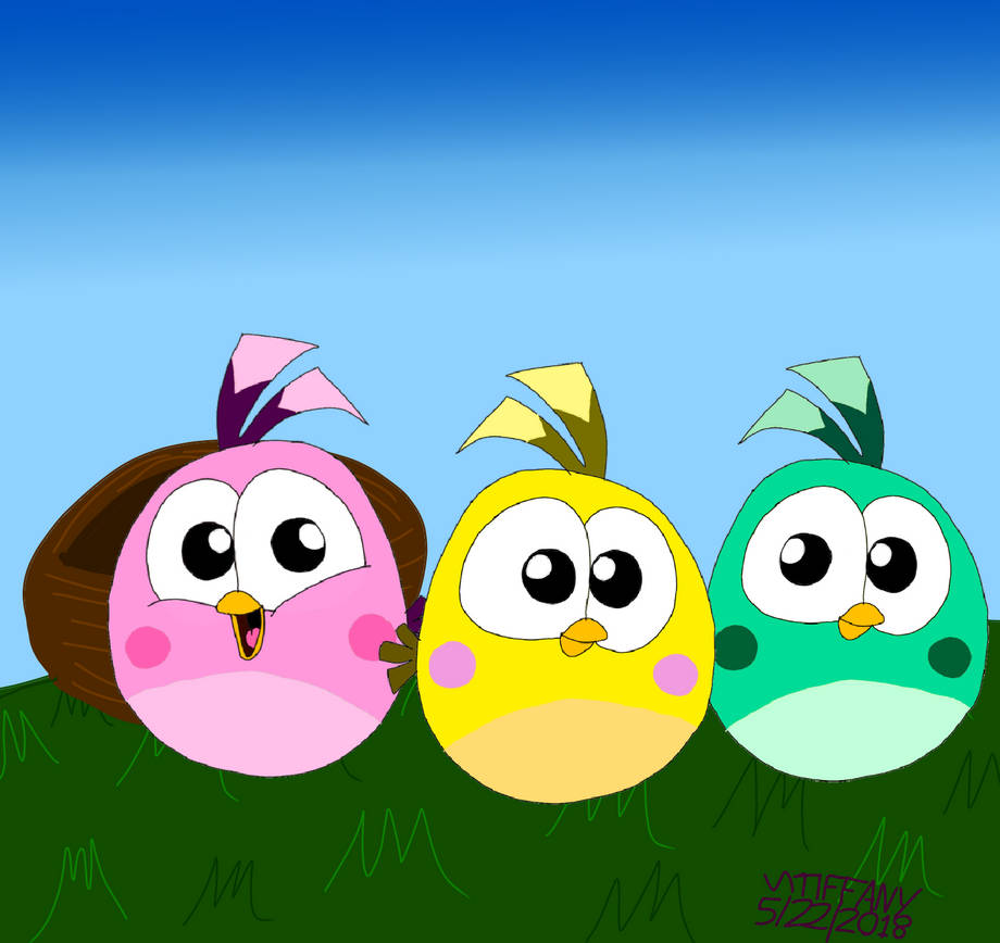 Hatchlings In Angry Birds 2 By Angrybirdstiff On Deviantart