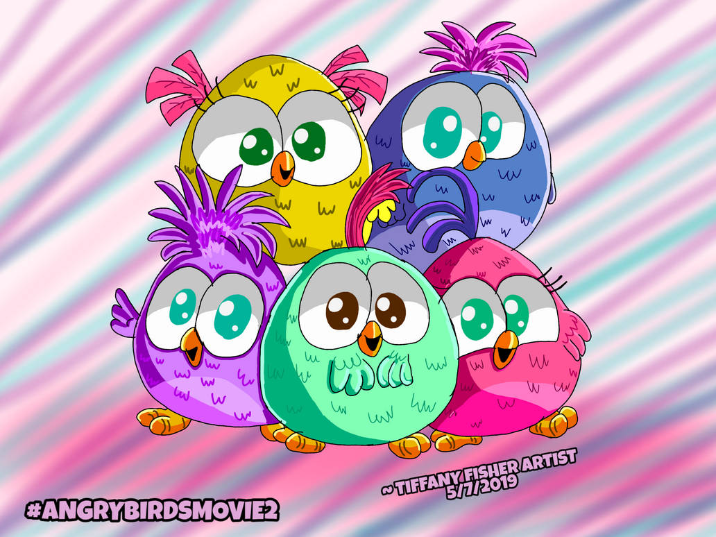Hatchlings From New Angry Birds Movie 2 Short By Angrybirdstiff On