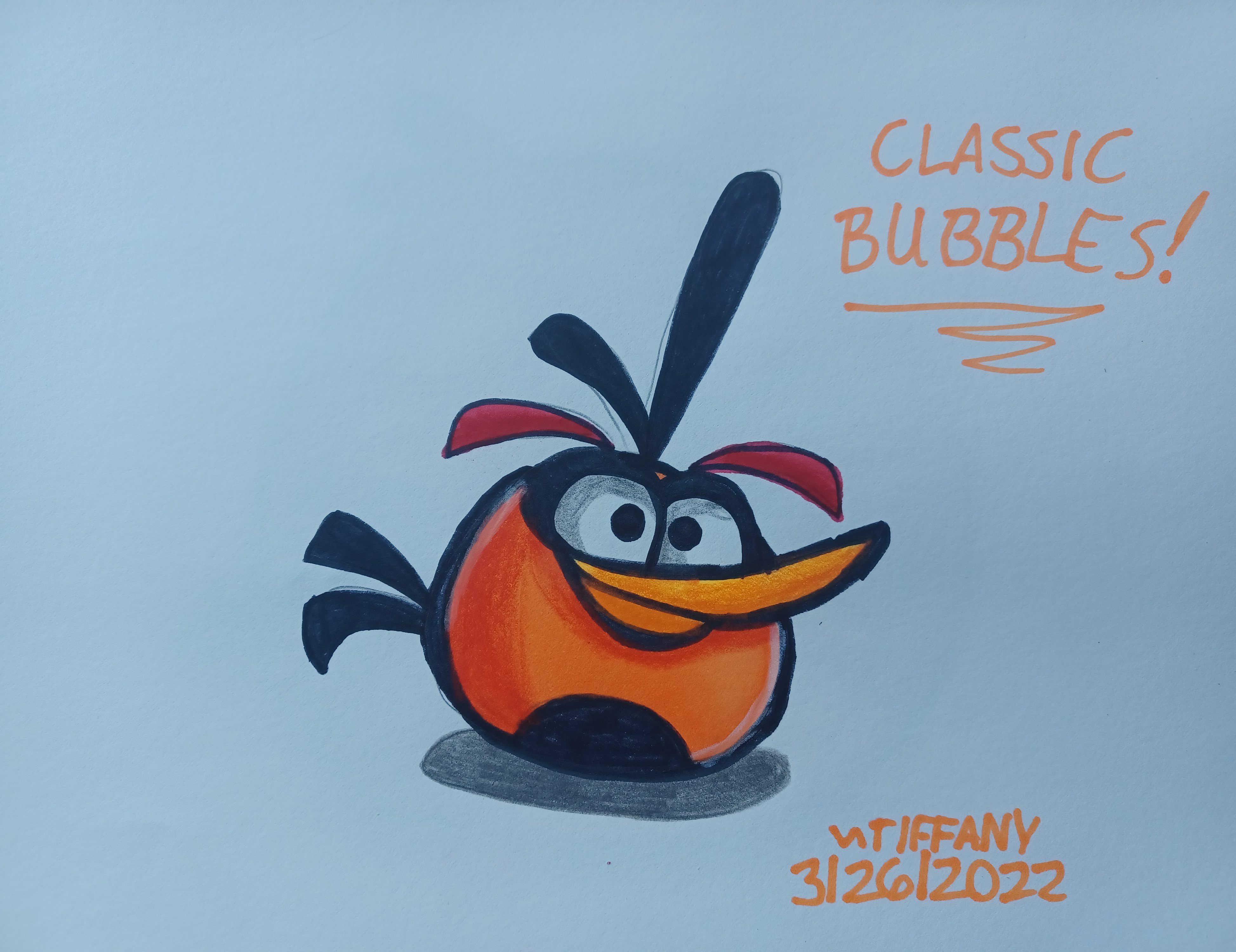 How to Draw Bubbles from Angry Birds (Angry Birds) Step by Step