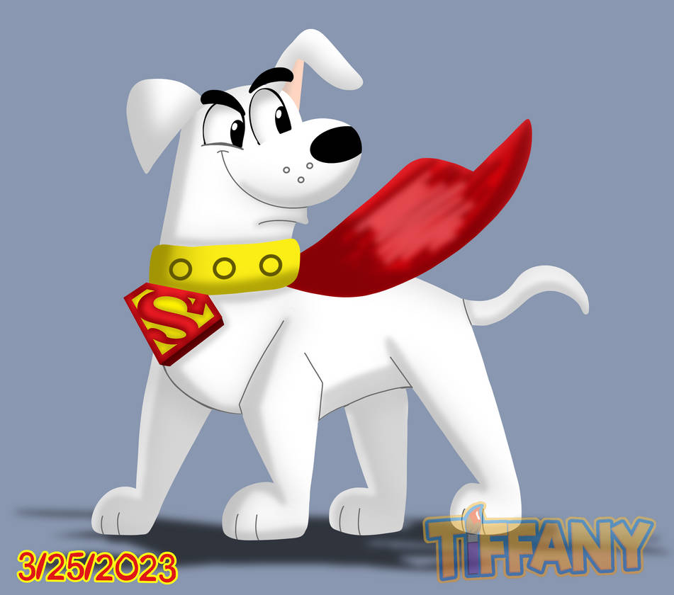 Krypto the Superdog by ANGRYBIRDSTIFF on DeviantArt
