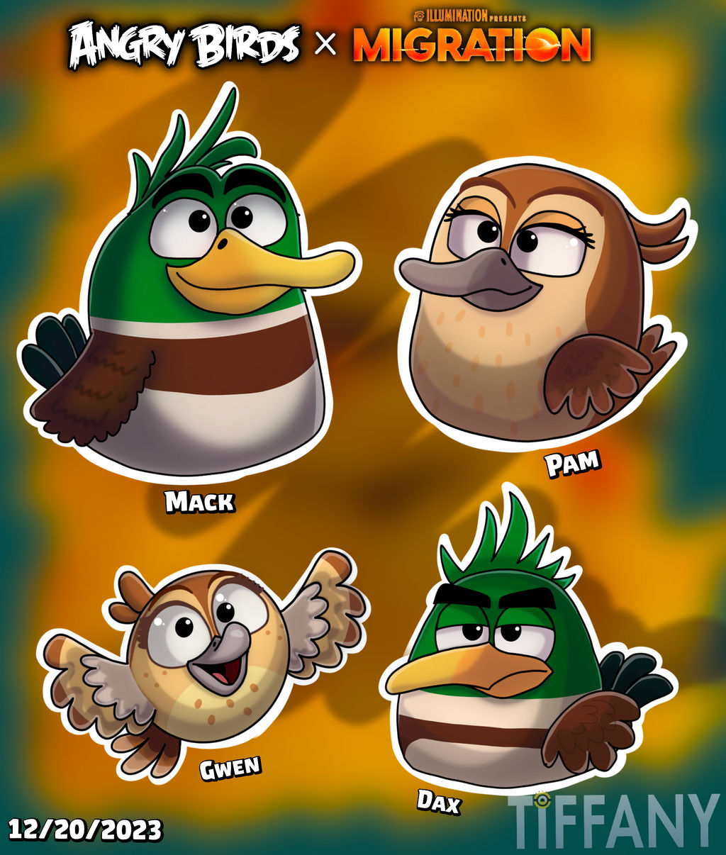 Migration (2023) in Angry Birds style by ANGRYBIRDSTIFF on DeviantArt