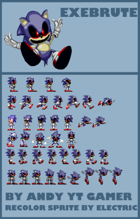 Sonic.EXE sprites by pinkfloyd1234 on DeviantArt