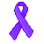 Purple ribbon