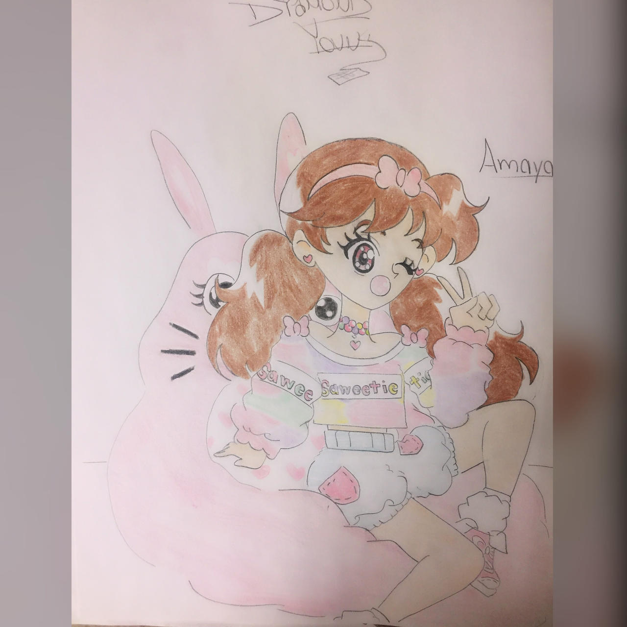 Rainbow Sugar Rush Precure: New Amaya outfit by pinkDiamondYoung on ...