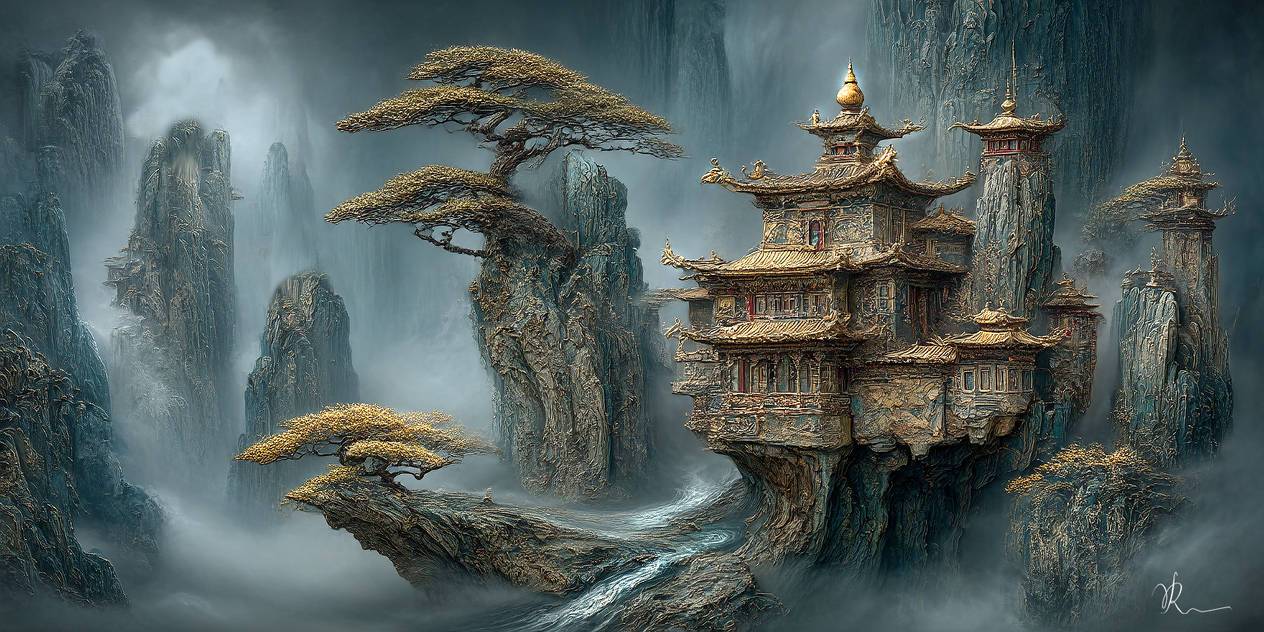 Science Fiction Monastery Monastery by PapaRafmott on DeviantArt