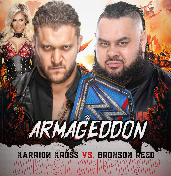 Rios Vs Reed Kross(w/Scarlett) vs. Reed- Universal Championship by ...