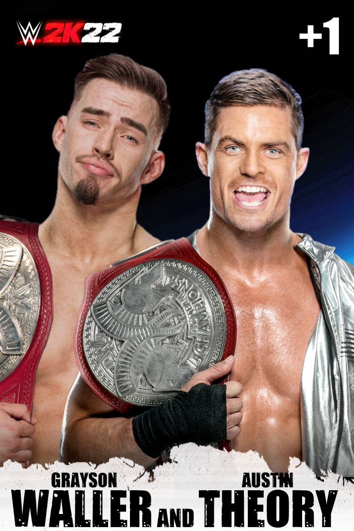 THE NEW RAW TAG TEAM CHAMPIONS Waller and Theory by WWEdannyHistory2030 ...
