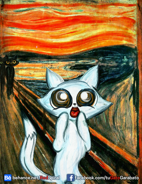 Gato Garabato - Custom Project - Edward Munch