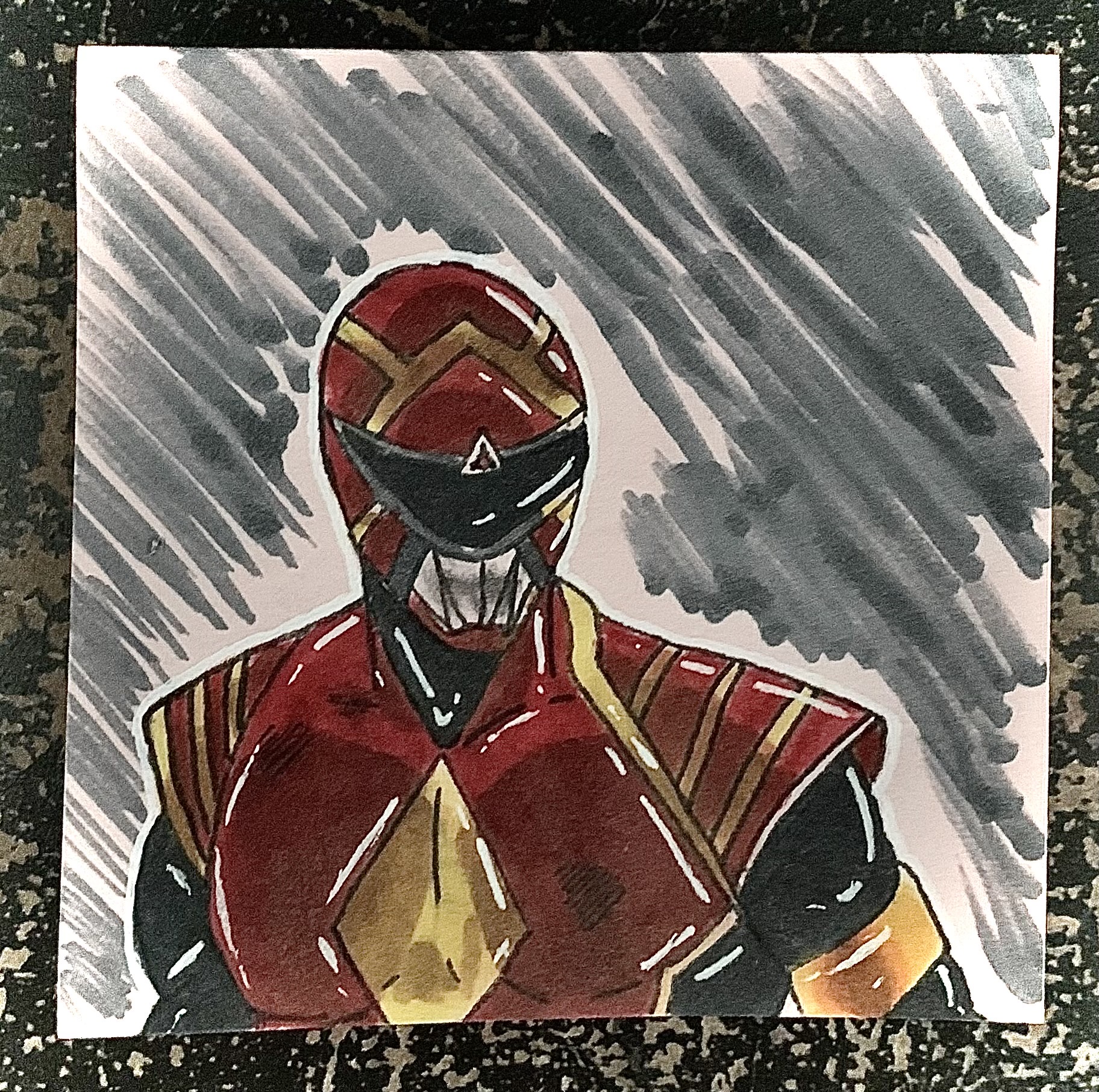 Red Omega Ranger by Spidey316 on DeviantArt