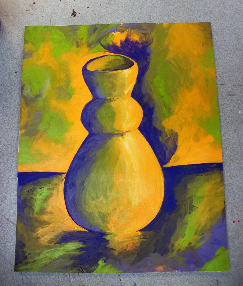 Famous Split Complementary Painting Famous split complementary painting
