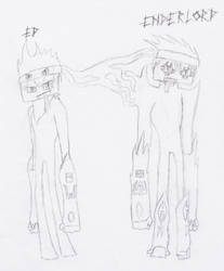 Ed Enderman and Enderlord the creator of endermen