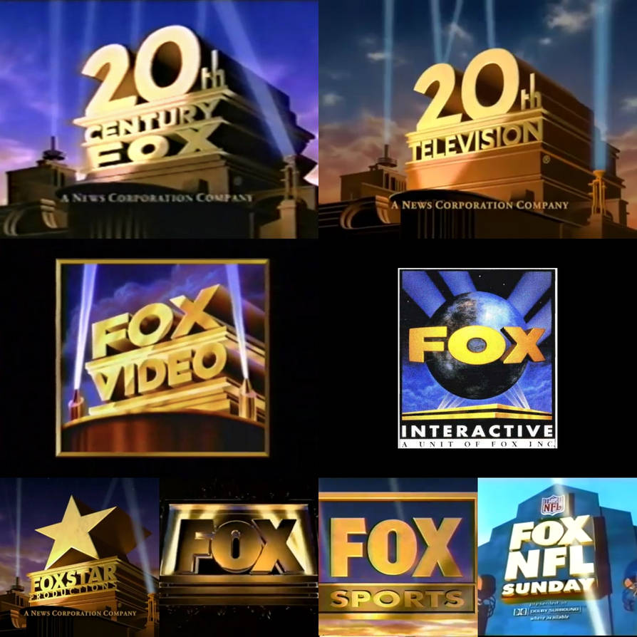Fox Logo Collage (1994-1995) by MattJacks2003 on DeviantArt