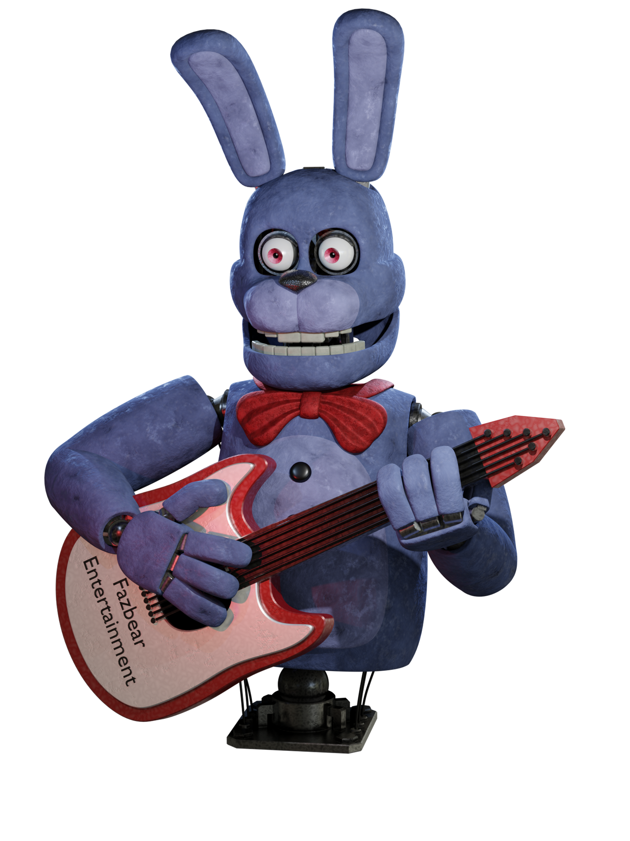 Bonie Back Portrait Stylized Bonnie by DiscoHeadOfficial on DeviantArt
