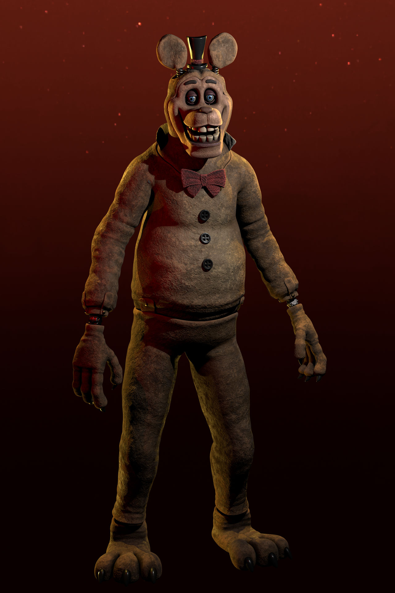 Stylized JR's Freddy Fullbody by DiscoHeadOfficial on DeviantArt