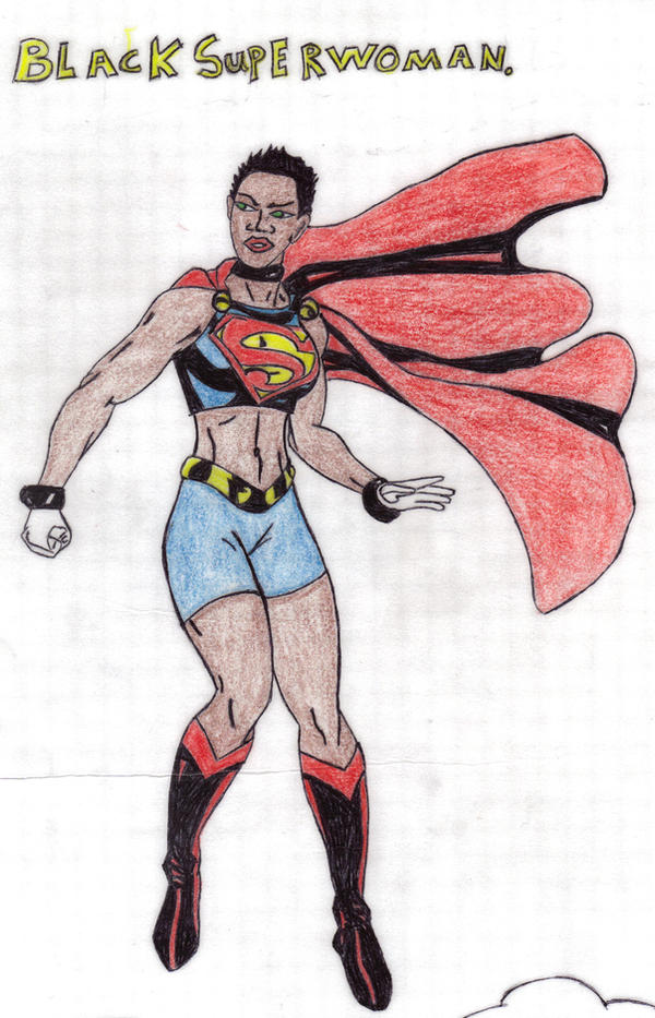 Black Superwoman By Keydre On Deviantart Black Superwoman By Keydre On Deviantart