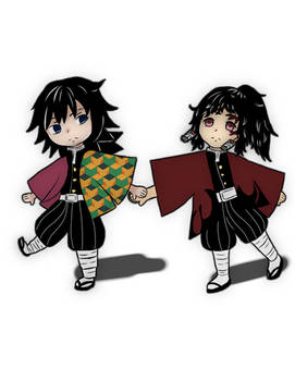 Giyuu and Kei Chibi