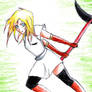 Anime Warrior Girl