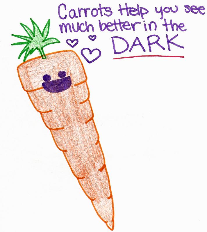 Carrots Help You See