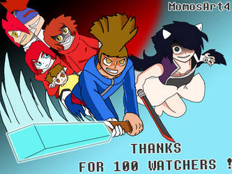 Celebrating 100 Watchers !