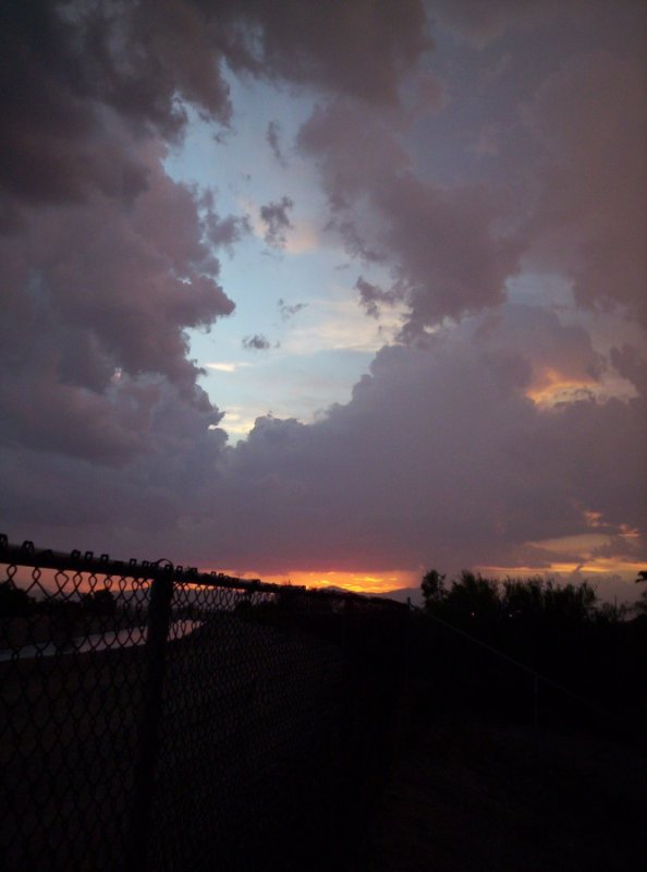 Nightfall in Suburbia