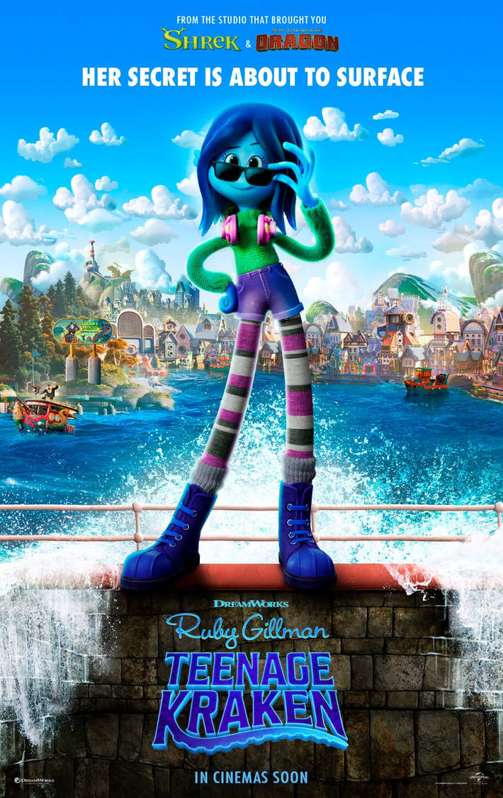 Ruby Creen Ruby Gillman Teenage Kraken New Poster by mrscientific on DeviantArt