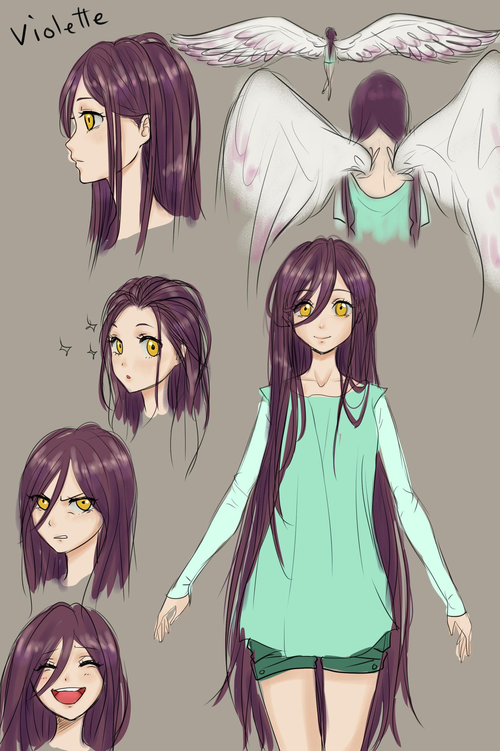 Violette by Mari945 on DeviantArt