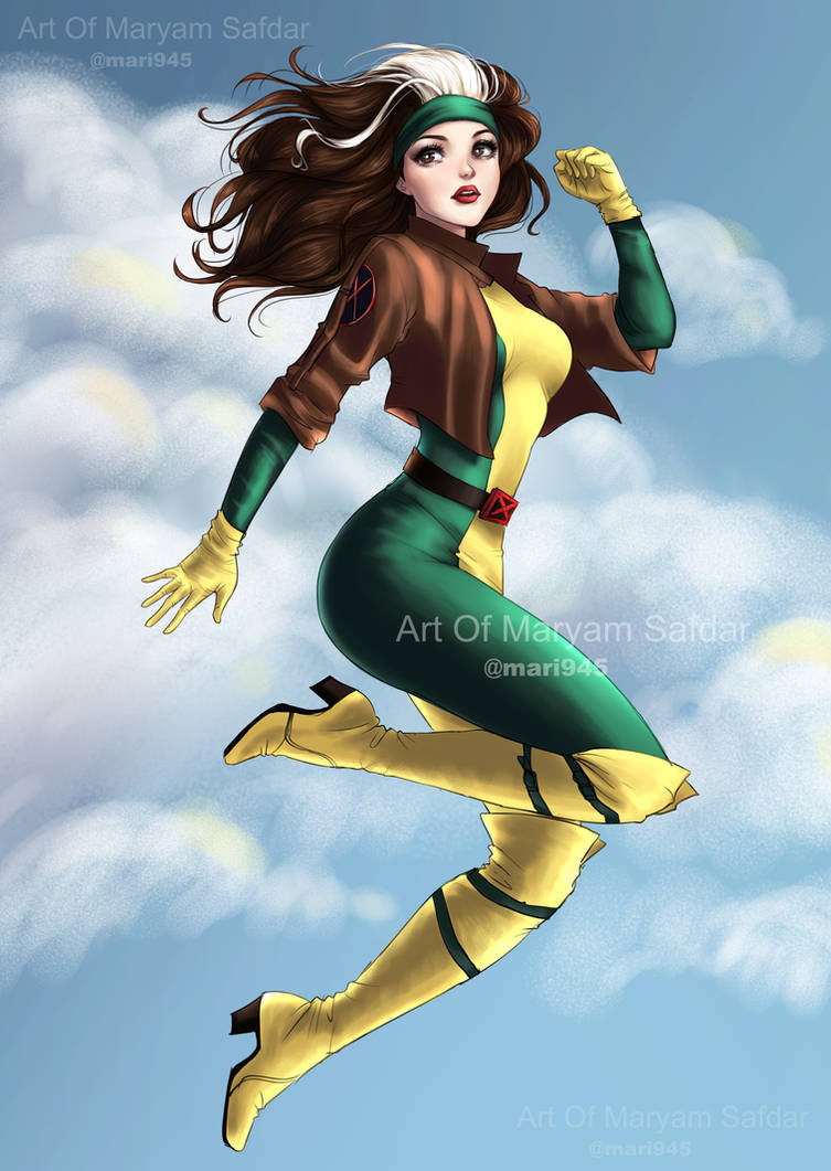 Rogue - X-men by Mari945 on DeviantArt