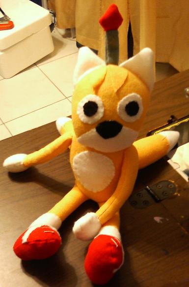 Tails Doll Plush by IrashiRyuu on DeviantArt