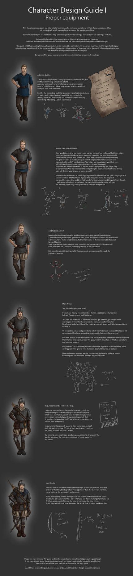 Character Design Guide I (Medieval/Fantasy) by Kimberly-SC on DeviantArt