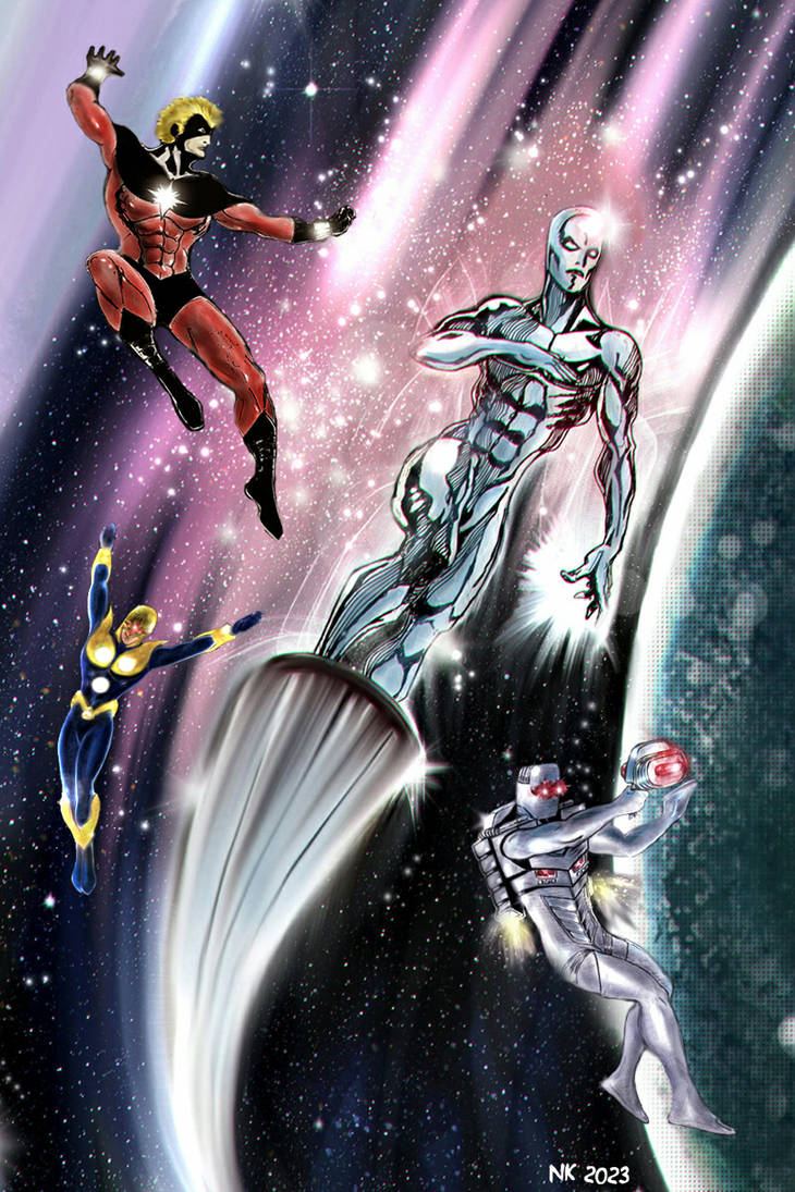 Cosmic dream team by nikoskap on DeviantArt