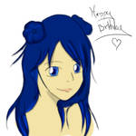 -MI- Happy Birthday Azu by kawaiptitfolle95