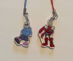 Sans And Papyrus Charms