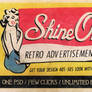 Shine On - Retro Advertisement Kit