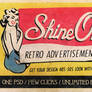 Shine On - Retro Advertisement Kit