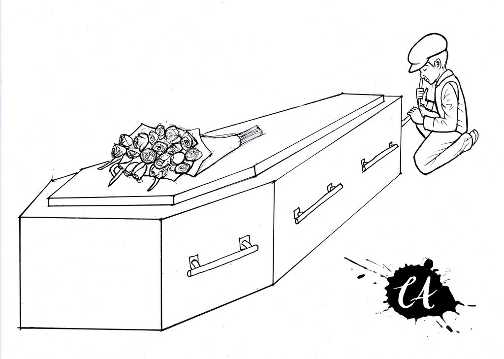 My Boy Builds Coffins by CharleneArt on DeviantArt