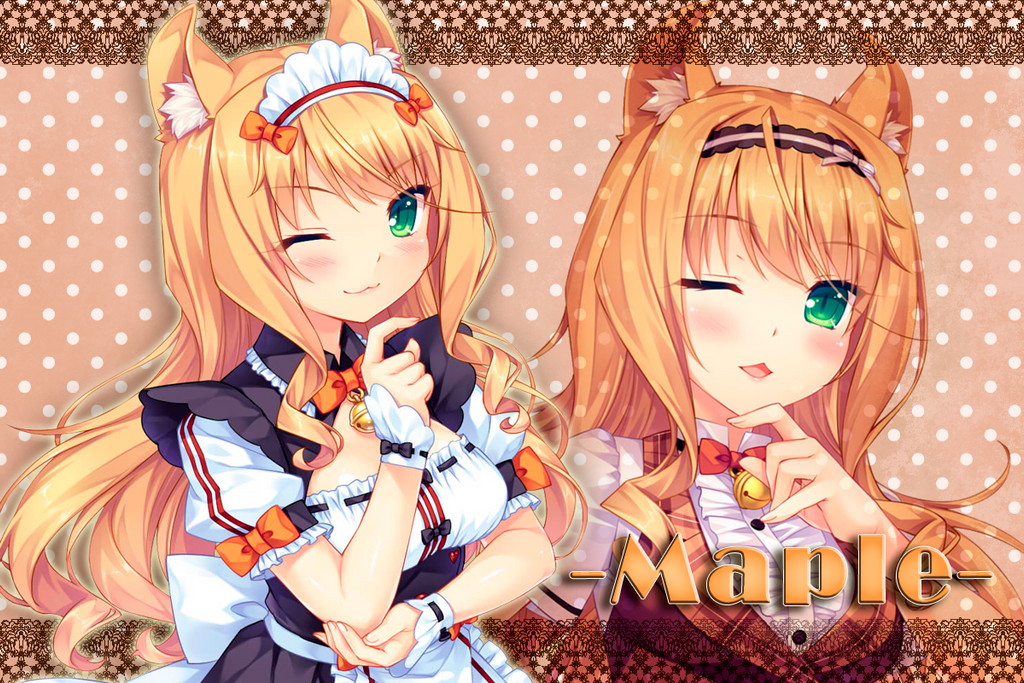 Nekopara Maple Wallpaper By Seira Hirano On Deviantart Nekopara Maple Wallpaper By Seira Hirano On Deviantart