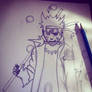 Old drawing of Naruto